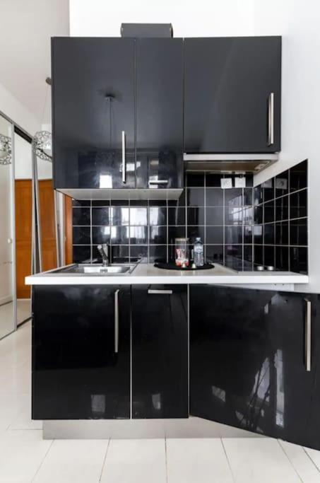 Canal St Martin : Charming Cosy Studio Paris Exteriör bild